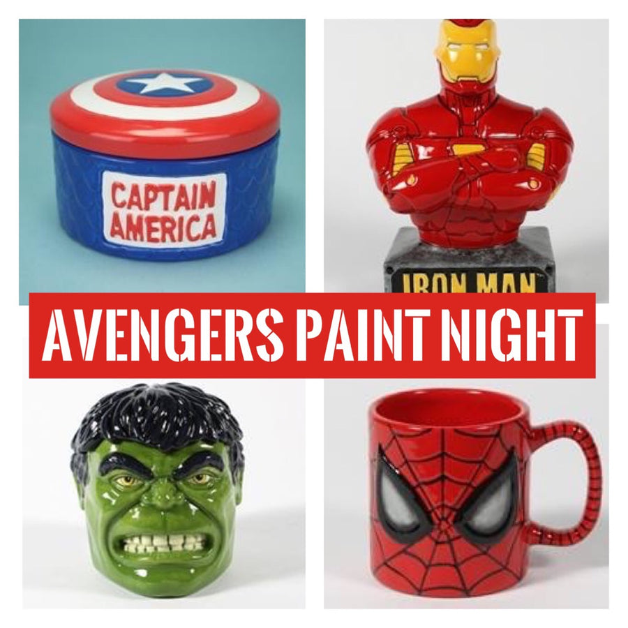 Avengers Paint Night