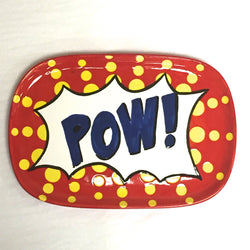 Summer Camp Super Hero Plate