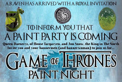 Game of Thrones Paint Night