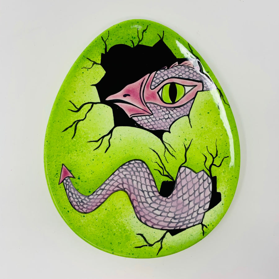 Summer Camp Dragon Egg Plate