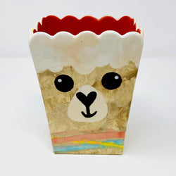 Summer Camp-Llama Popcorn Bowl