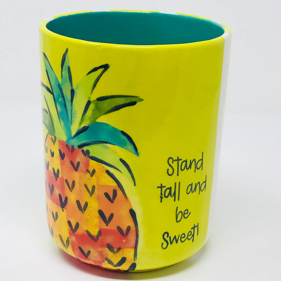 Summer Camp Pineapple Vase