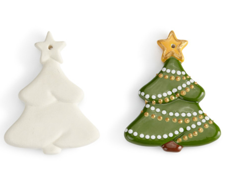 Christmas Tree Flat Ornament