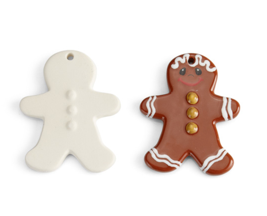 Gingerbread Man Flat Ornament