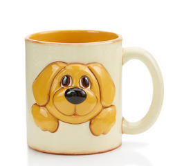3-D Dog Mug