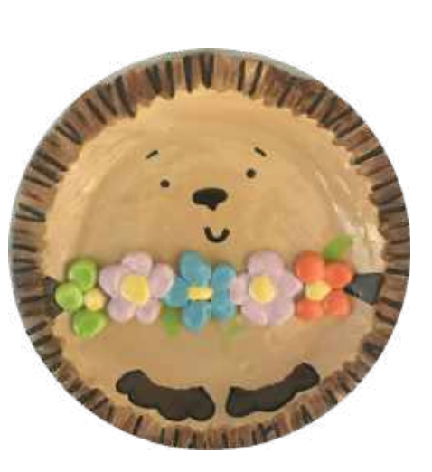 Summer Camp Hedge Hog Plate