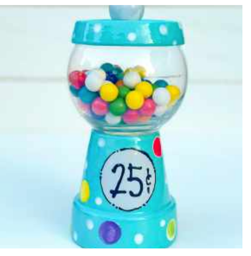 Summer Camp Gum Ball Machine