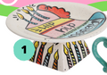 Summer Camp-Cake Plate