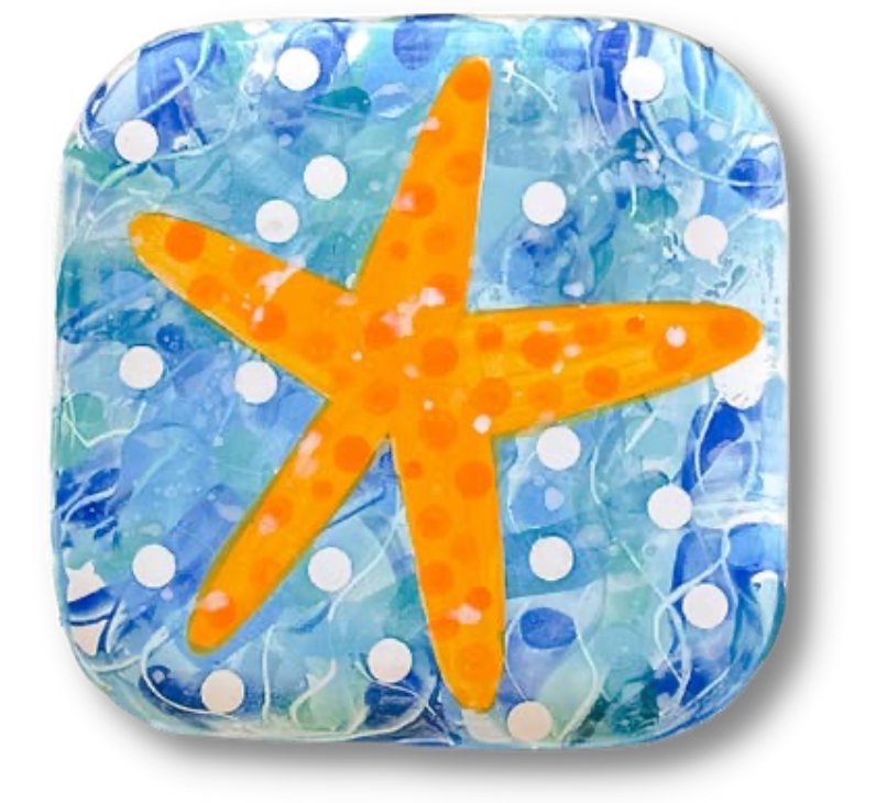 Summer Camp-Starfish Plate