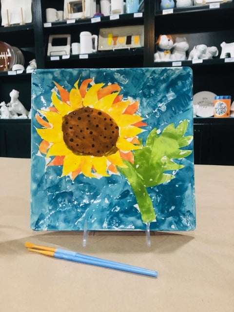 Kids Club Sunflower Plate
