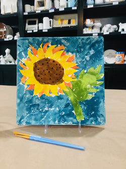 Kids Club Sunflower Plate