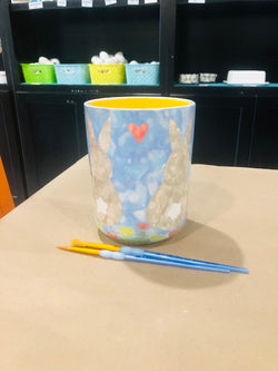 Kids Club Bunny Vase
