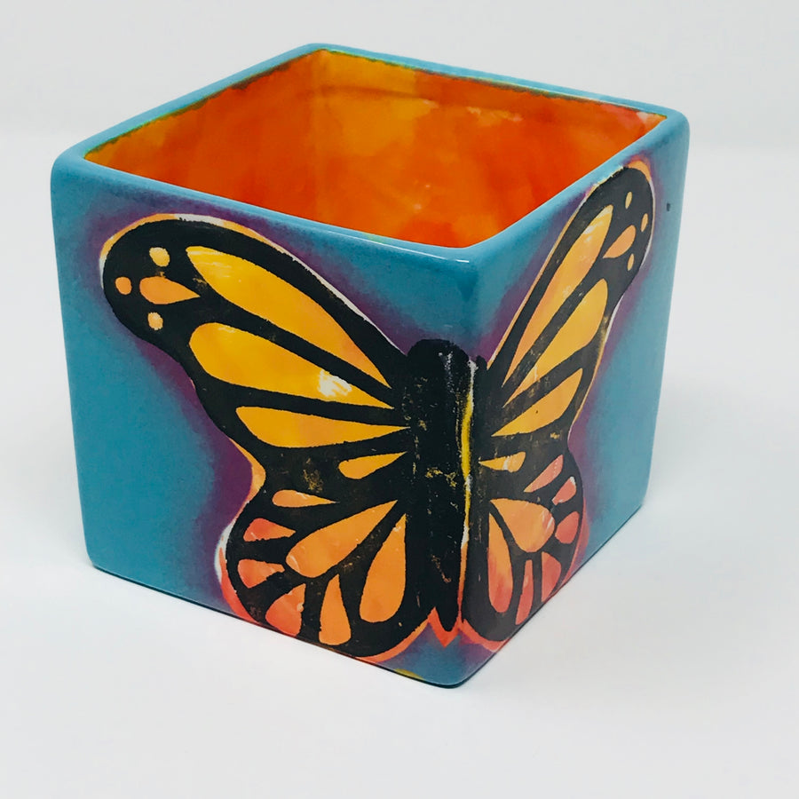 Summer Camp- Butterfly Vase