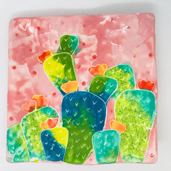 Summer Camp-Cactus Plate