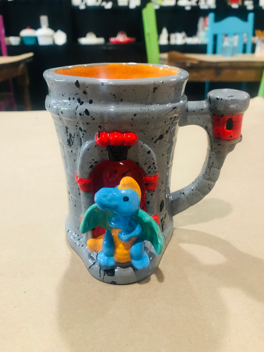 Summer Camp Dragon Mug