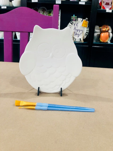 Owl Plate