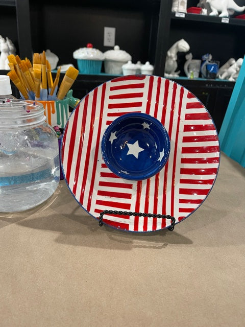 Summer Camp-America Snack plate