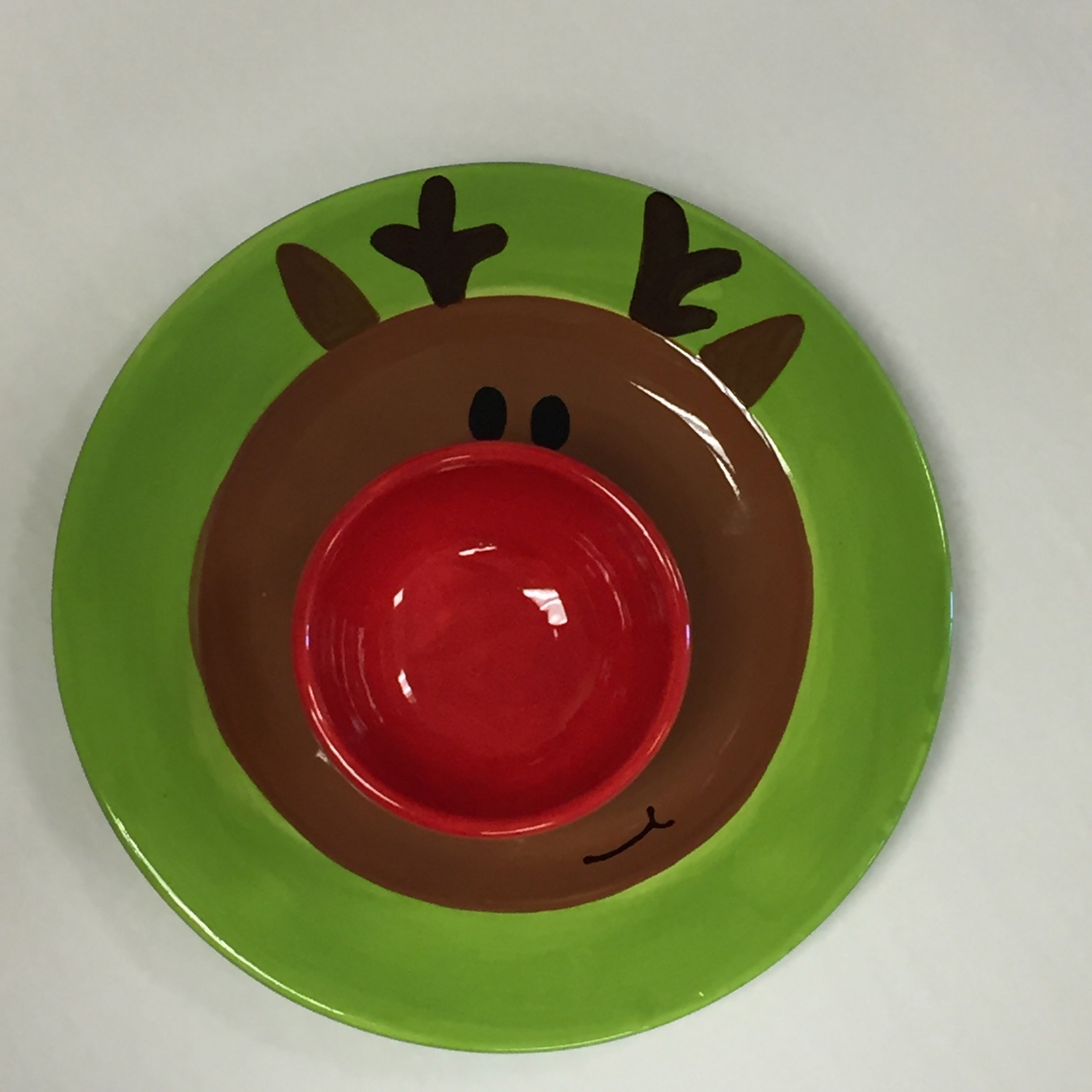 Kids Club-Reindeer Plate