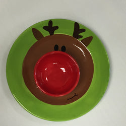 Kids Club-Reindeer Plate