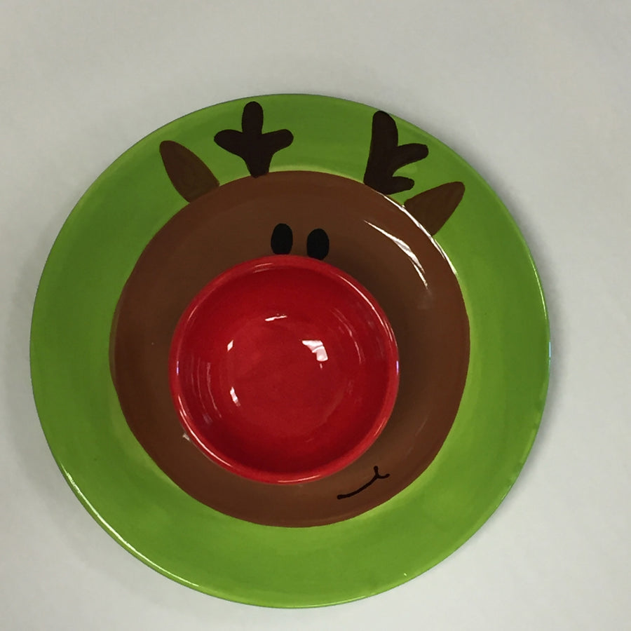 Kids Club-Reindeer Plate